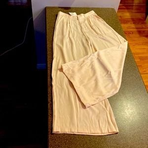 Wide leg dress pants